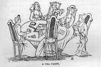 A TEA PARTY, 1882