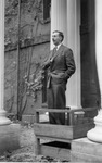 Dedication ceremony of Bowen Porch, 1939-10-28