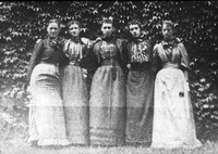 First female graduates of Tufts College, 1896