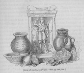 Altar of Apollo and vases, 1841