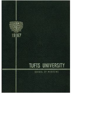 1967 Tufts University School of Medicine [yearbook], 1967