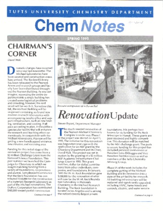 Chem Notes, Spring, 1995