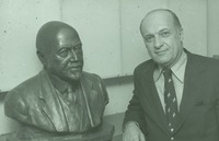 Dr. Henry Banks with Cotton bust